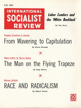 Socialist Review (Sum­ April 15Th, 1964, Dr