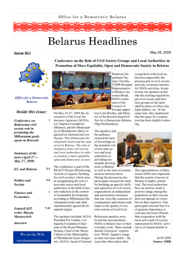 Belarus Headlines