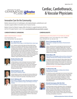 Cardiac, Cardiothoracic, & Vascular Physicians