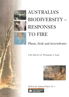 Australia's Biodiversity – Responses to Fire