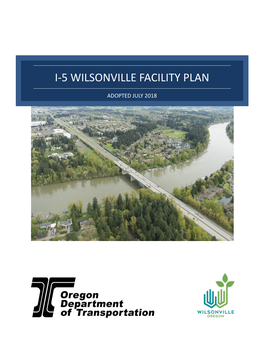I-5 Wilsonville Facility Plan with Appendices