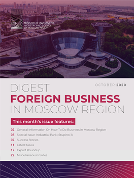 Digest in Moscow Region