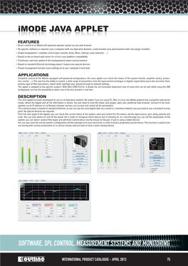 Imode JAVA APPLET