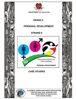 Grade 8 Personal Development Strand 6
