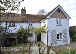 Corner Cottage Shaw Lane, Baughurst Price £365,000