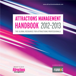 Attractions Management Handbook 2012-2013