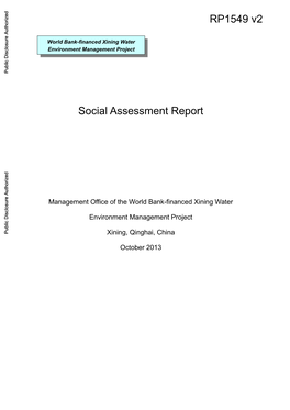 World Bank Document