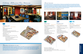 Celebrity Millennium Class Staterooms