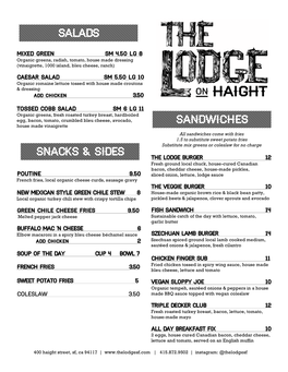 LOH Menu 4.6.16