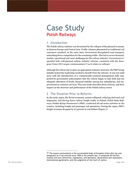 Case Study: Polish Railways