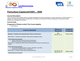 Floriculture Capstone012001… 6050