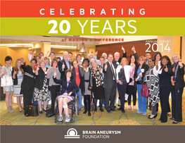 2014 Brain Aneurysm Foundation Annual Report