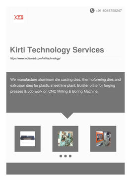 Kirti Technology Services