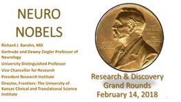 The Neuro Nobels