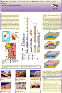 Sedimentary Evolution of the Cretaceous to Palaeocene Potosi Basin (Eastern Cordillera, Southern Bolivia) Dorothee Mertmann & Kerstin Fiedler