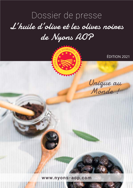 L'huile D'olive Et Les Olives Noires De Nyons