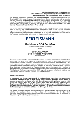 Bertelsmann SE & Co. Kgaa