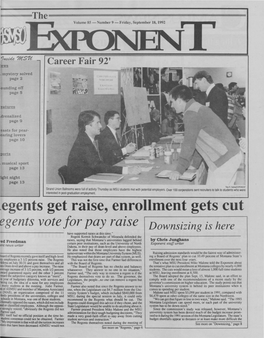 Egents Get Raise, Enrollment Gets