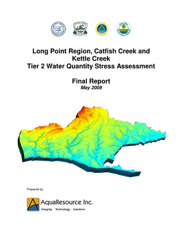 Long Point Region, Catfish Creek and Kettle Creek Tier 2 Water Quantity Stress Assessment