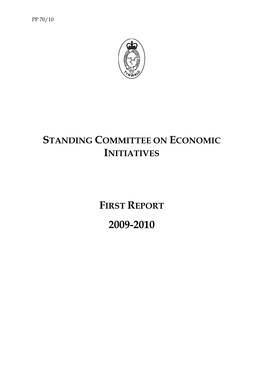 Standing Committee on Economic Initiatives First