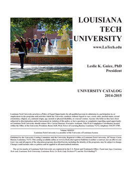University Catalog 2014 2015 Web