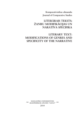 C:\Faili\DARBI\Daugavpils UNIVERSITATE\Gramatas\Komparativistika\6-35 Literarais Teksts\Literarais Teksts.Pmd