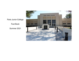 Fact Book Summer 2021 Paris Junior College