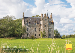 ILLIESTON CASTLE Broxburn • West Lothian • EH52 5PD