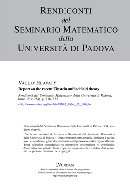Report on the Recent Einstein Unified Field Theory 1)
