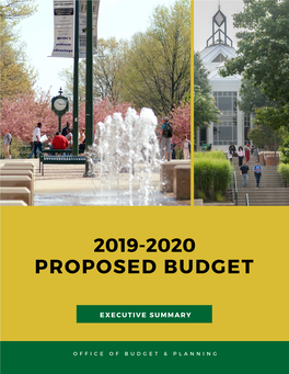 Proposed Budget