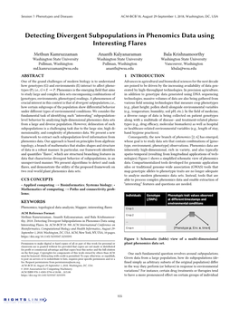 Detecting Divergent Subpopulations in Phenomics Data Using Interesting Flares