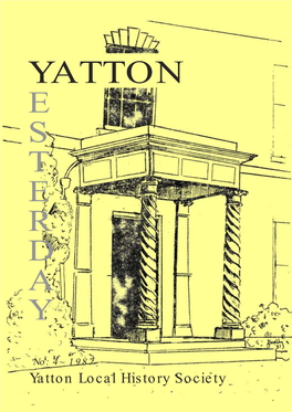 Yatton Yesterday No. 4 1987