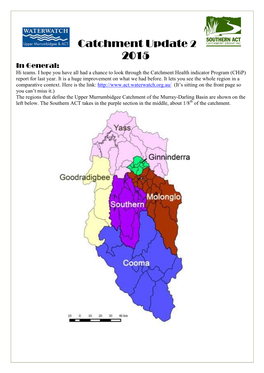 Catchment Update 2 2015