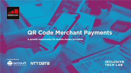 QR Code Merchant Payments