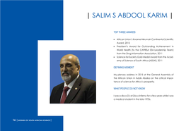 Salim Abdool Karim