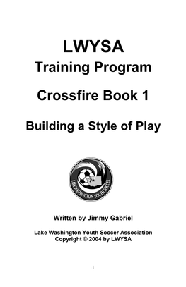 Training Program Crossfire Book 1