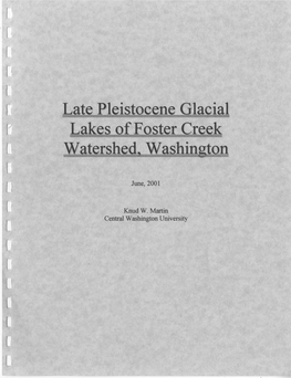 Late Pleistocene Glacial