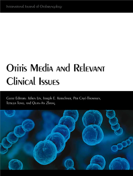 Otitis Media and Relevant Clinical Issues