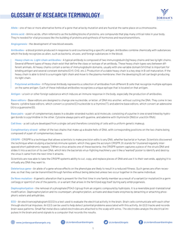 Glossary of Research Terminology