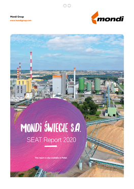 Mondi ŚWIECIE S.A. SEAT Report 2020