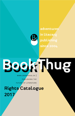 Rights Catalogue 2017