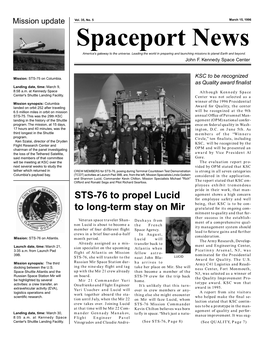 Spaceport News America's Gateway to the Universe