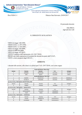 Istituto Comprensivo “San Giovanni Bosco”