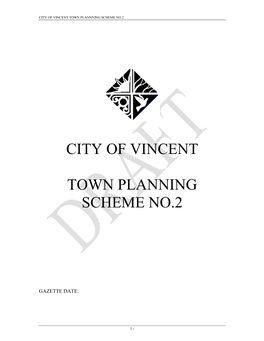 City of Vincent Town Planning Scheme No.2