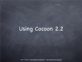 Cocoon 2.2 Classic