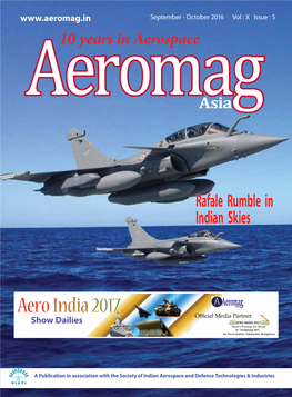 Aero India 2017 Show Dailies Official Media Partner