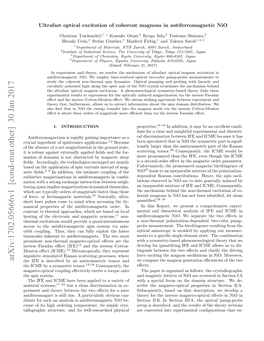 Arxiv:1702.05666V1 [Cond-Mat.Other] 30 Jan 2017