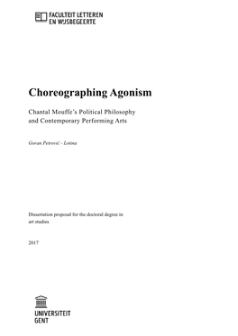 Choreographing Agonism