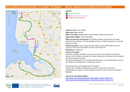 Piste Cyclable De La Baie De Somme : Le Hourdel – Fort-Mahon 44,5 Km (Évaluées Le 17/12/2013 Et Le 07/01/2014)