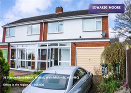 38 Station Road, Pelsall, Walsall, West Midlands, WS3 4BQ Offers In